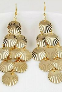 Gold Shell earrings